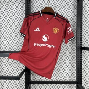2025-2026 Manchester United Home Football Shirt 1:1 Thai Quality