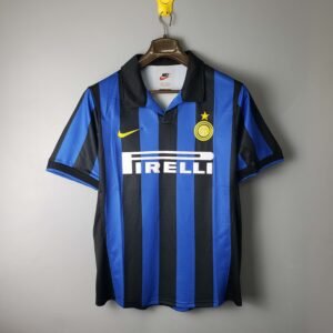 1998-1999 Retro Inter Milan Home Football Shirt 1:1 Thai Quality