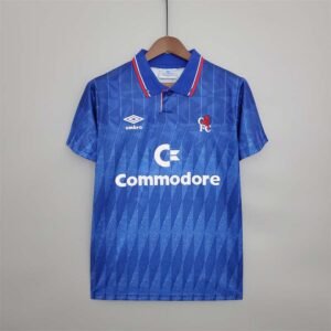 1989-1991 Retro Chelsea FC Home Football Shirt 1:1 Thai Quality