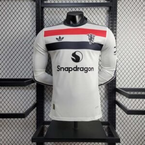 2024-2025 Long Sleeve Player Version Manchester United Third Away Football Shirt 1:1 Thai Quality