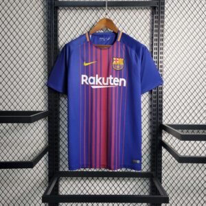 2017-2018 Retro Barcelona Home Football Shirt 1:1 Thai Quality