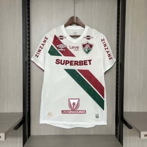 2024-2025 Fluminense Away all sponsors Football Jersey 1:1 Quality Thai Quality