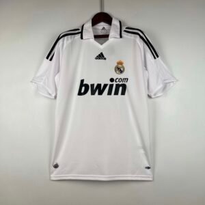 2008-2009 Retro Real Madrid Home Football Shirt 1:1 Thai Quality