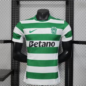 2025-2026 Player Version Sporting CP Home Football Shirt 1:1 Thai Quality