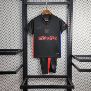 2024-2025 KIDS Barcelona Away Travis Scott Joint Edition Football Shirt 1:1 Thai Quality