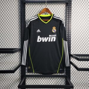 2010-2011 Retro Long Sleeve Real Madrid Away Football Shirt 1:1 Thai Quality