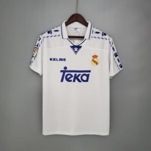 1996-1997 Retro Real Madrid Home Football Shirt 1:1 Thai Quality
