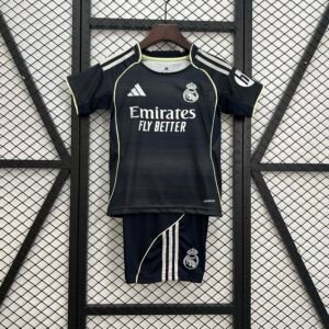 2025-2026 Kids Real Madrid Away Football Shirt 1:1 Thai Quality