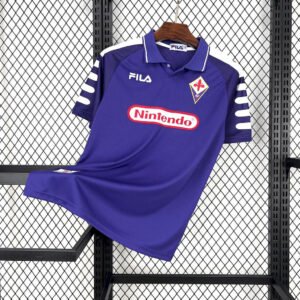 1998-1999 Retro Fiorentina Home Football Shirt 1:1 Thai Quality