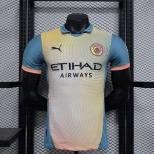 2024-2025 Player Version Manchester City Fourth Away Football Shirt 1:1 Thai Quality