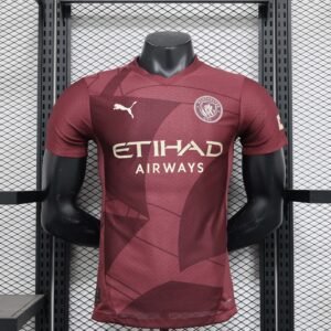 2024-2025 Player Version Manchester City Third Away Football Shirt 1:1 Thai Quality