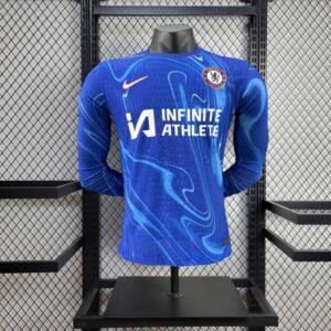 2024-2025 Long sleeves Player Version Chelsea FC Home Football Shirt 1:1 Thai Quality