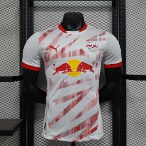2024-2025 Player Version RB Leipzig Home Football Shirt 1:1 Thai Quality