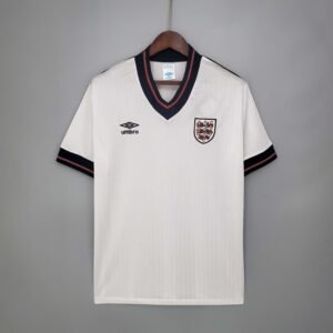 1984-1987 Retro England Home Football Shirt 1:1 Thai Quality