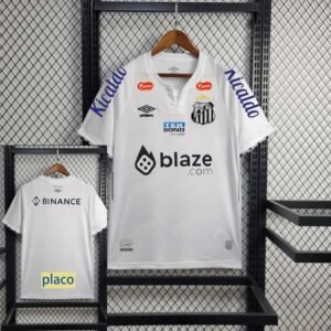 2024-2025 all sponsors Santos Home Football Shirt 1:1 Thai Quality