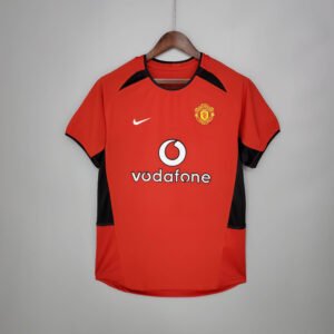 2002-2004 Retro Manchester United Home Football Shirt 1:1 Thai Quality
