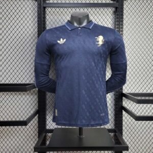 2024-2025 Player Version Juventus FC Third Away Long Sleeve Football Shirt 1:1 Thai Quality