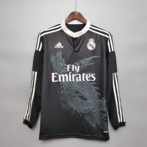 2014-2015 Retro Long Sleeve Real Madrid Third Away Football Shirt 1:1 Thai Quality