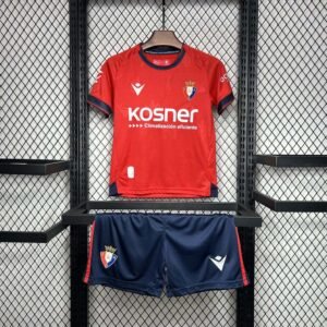2024-2025 KIDS Osasuna Home Football Shirt 1:1 Thai Quality