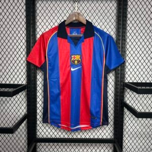 2003-2004 Retro Barcelona Home Football Shirt 1:1 Thai Quality
