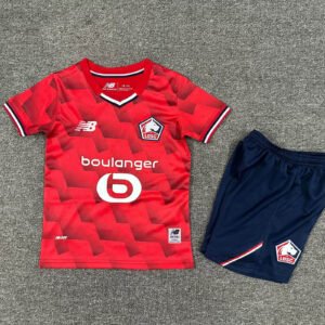 2025-2026 KIDS Lille LOSC Home Football Shirt 1:1 Thai Quality