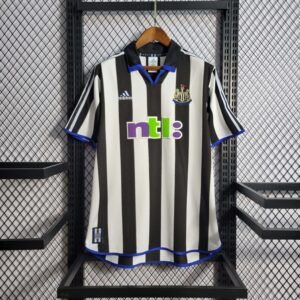 2000-2001 Retro Newcastle United Home Football Shirt 1:1 Thai Quality