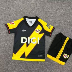 2025-2026 KIDS Rayo Vallecano Third Away Football Shirt 1:1 Thai Quality