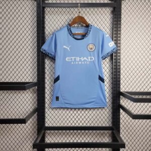 2024-2025 Women Manchester City Home Football Shirt 1:1 Thai Quality