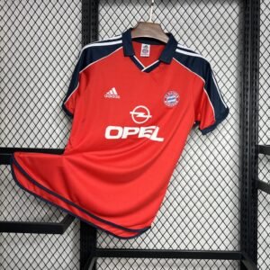 2000-2001 Retro Bayern Munich Home Football Jersey 1:1 Thai Quality