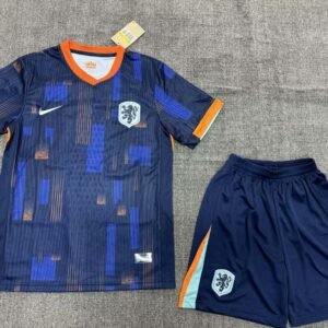 2024 KIDS Netherlands Away Football Jersey 1:1 Quality Thai Quality