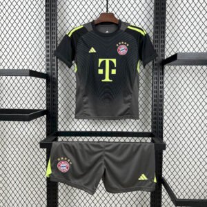 2025-2026 KIDS FC Bayern Munich Goalkeeper Football Shirt 1:1 Thai Quality