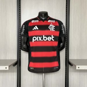 2025-2026 Player Version Flamengo Home Football All SponsorShirt 1:1 Thai Quality