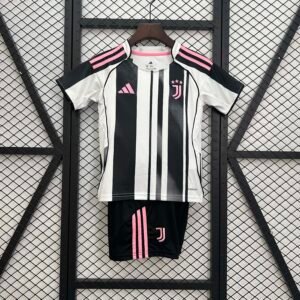 2025-2026 KIDS Juventus FC Home Football Shirt 1:1 Thai Quality