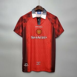 1996-1998 Retro Manchester United Home Football Shirt 1:1 Thai Quality