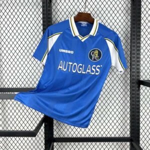 1997-1999 Retro Chelsea FC Home Football Shirt 1:1 Thai Quality