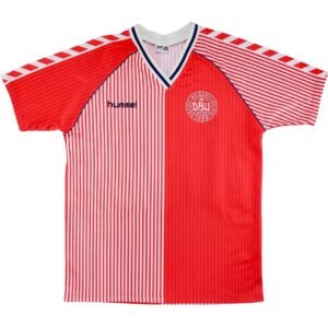1986 Retro Denmark Home Football Shirt 1:1 Thai Quality