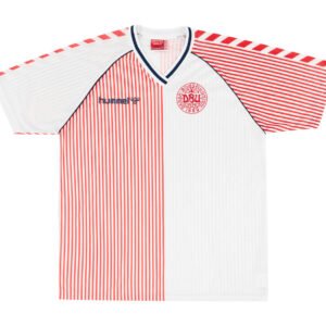 1986 Retro Denmark Away Football Shirt 1:1 Thai Quality
