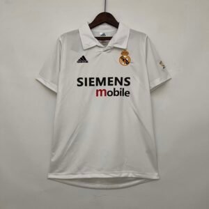 2002-2003 Retro Real Madrid Home Football Shirt 1:1 Thai Quality