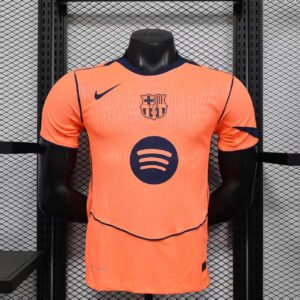 2025-2026 Player Version FC Barcelona Third Away Football Shirt 1:1 Thai Quality
