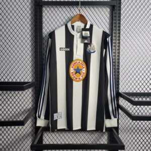 1997-1999 Retro Long sleeve Newcastle United Home Football Shirt 1:1 Thai Quality