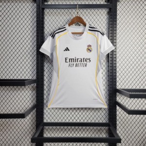 2025-2026 Women Real Madrid Home Football Shirt 1:1 Thai Quality