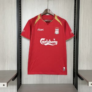2005-2006 Retro Liverpool Home Football Shirt 1:1 Thai Quality