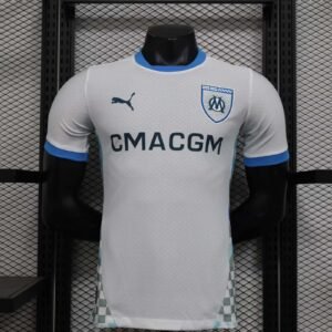 2024-2025 Player Version  Olympique Marseille Home Football Shirt 1:1 Thai Quality