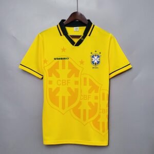 1993-1994 Retro Brazil Home Football Shirt 1:1 Thai Quality