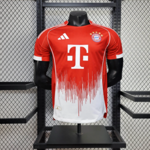 2025-2026 Player Version FC Bayern Munich Home Football Shirt 1:1 Thai Quality