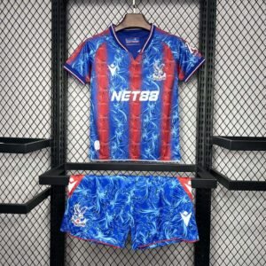 2024-2025 Kids Crystal Palace Home Football Shirt 1:1 Thai Quality