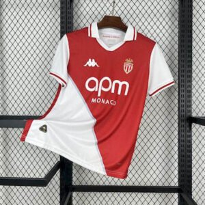 2025-2026 AS Monaco Home Football Shirt 1:1 Thai Quality