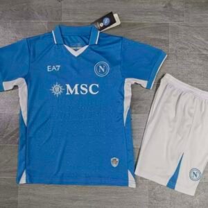 2024-2025 KIDS SSC Napoli Home Football Shirt 1:1 Thai Quality