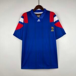 1992-1994 Retro France Home Football Shirt 1:1 Thai Quality