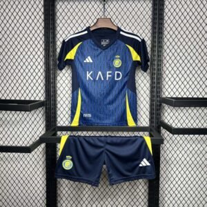 2024-2025 Kids Al-Nassr FC Away Football Shirt 1:1 Thai Quality